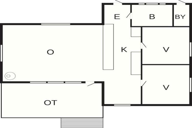 Půdorys ubytování Holiday home Vordingborg X