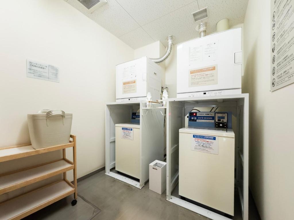 Kuchyň nebo kuchyňský kout v ubytování Super Hotel Hida Takayama