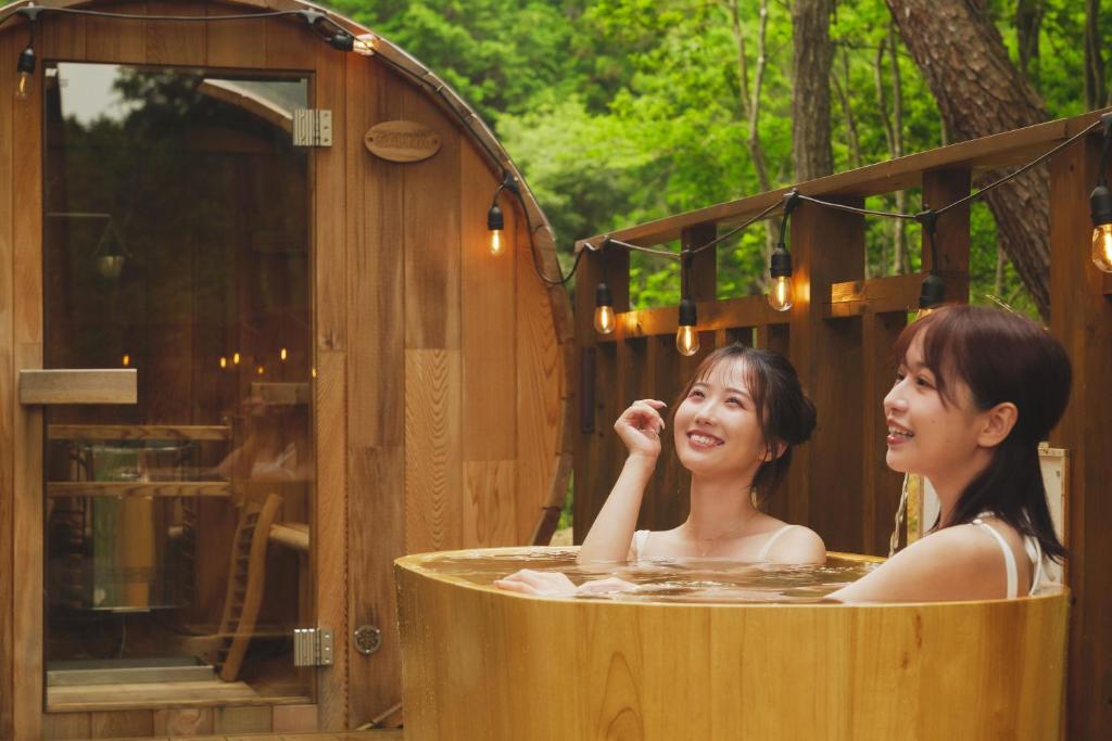 Hosté ubytování GLAMPING GATE 奈良