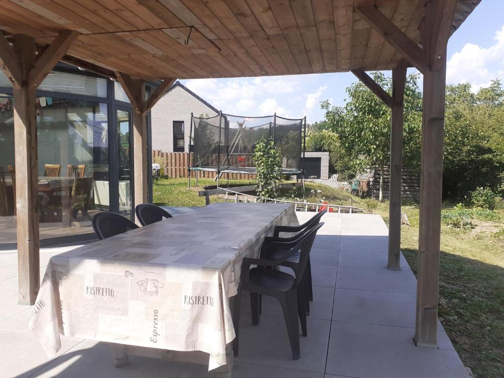 Zahrada ubytování Studio privé aux portes des Fagnes