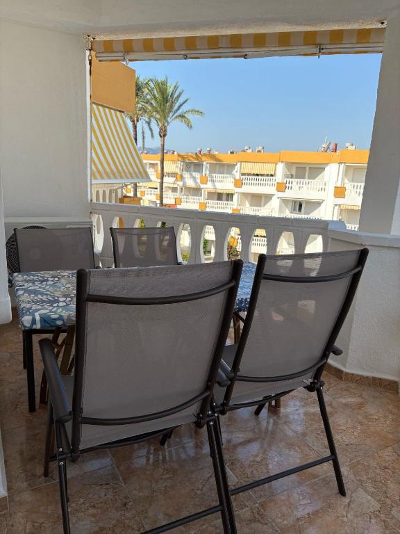 Balkón alebo terasa v ubytovaní A46 Vistas al mar desde la terraza