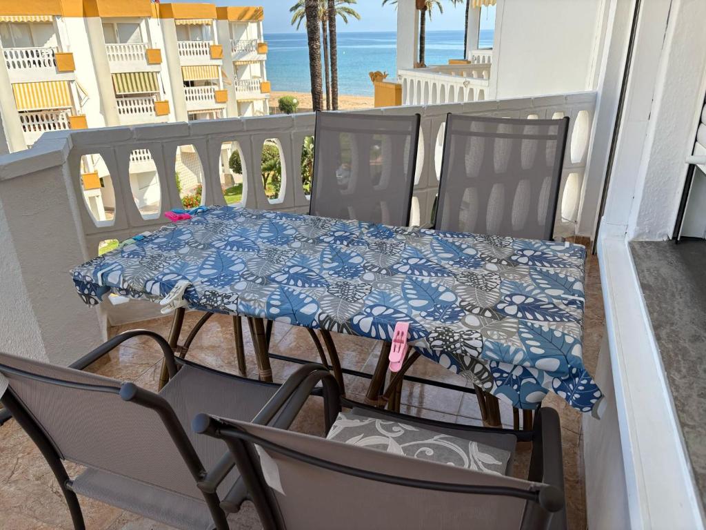 Balkón alebo terasa v ubytovaní A46 Vistas al mar desde la terraza