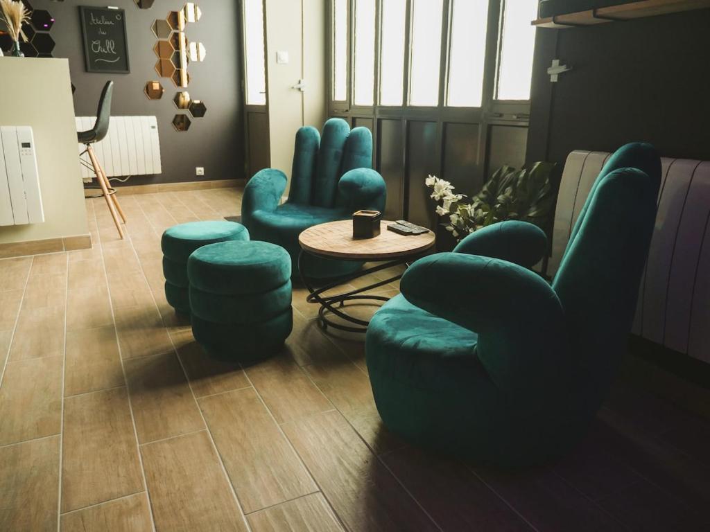 Posedenie v ubytovaní Atelier du chill - Bergues