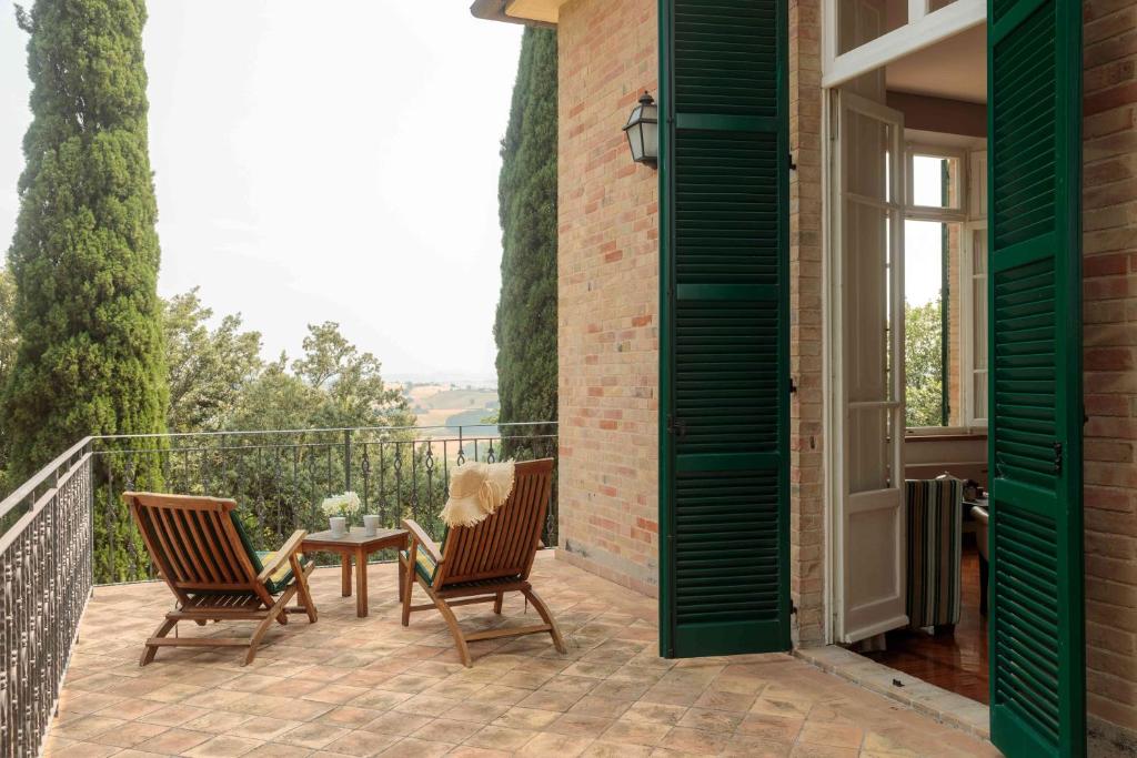 Balkon lub taras w obiekcie Relais Villa Sant'Isidoro