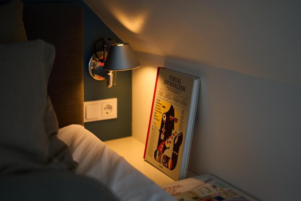 Postel nebo postele na pokoji v ubytování Hotel Aquamarin