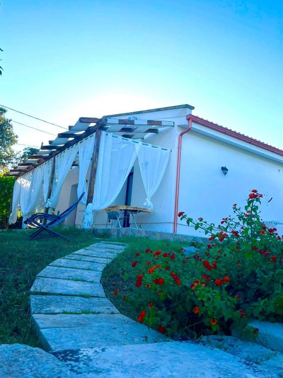 Budova, kde se bed and breakfast nachází