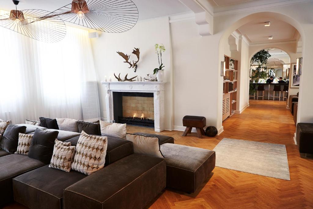 Posezení v ubytování Kurhotel Skodsborg
