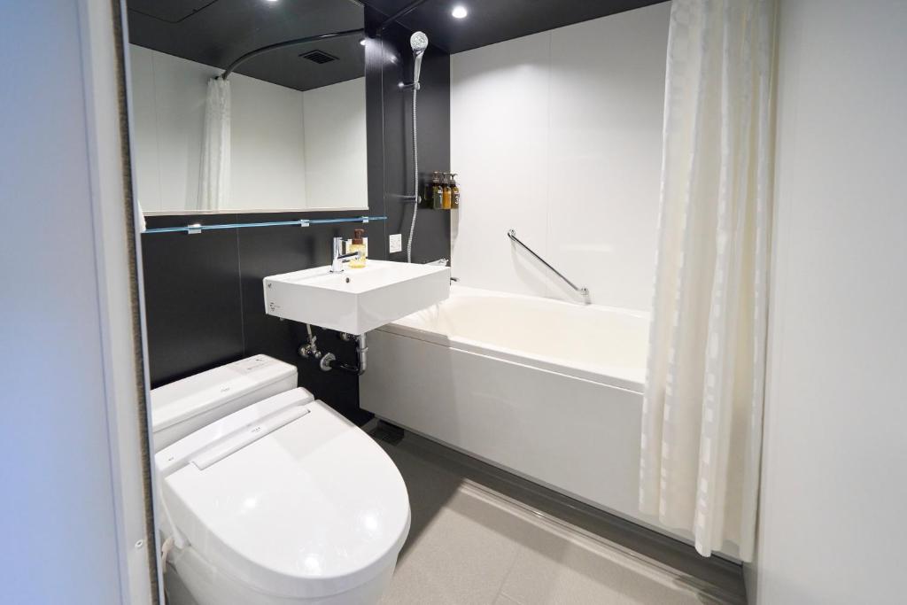 Koupelna v ubytování Hotel Resol Ueno