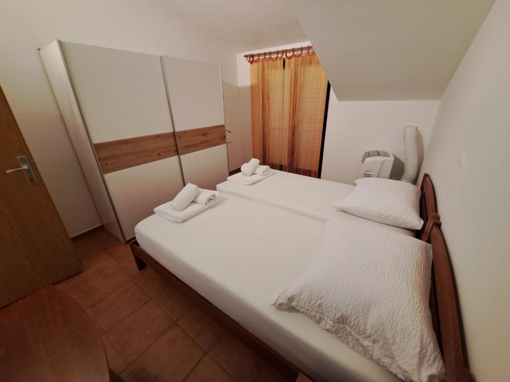 Posteľ alebo postele v izbe v ubytovaní Apartman GRL