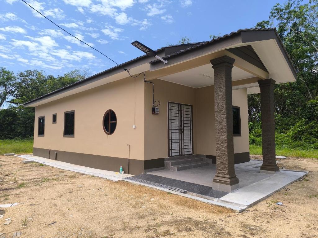 a small house is being constructed at GreenAcres Cottage in Pasir Puteh
