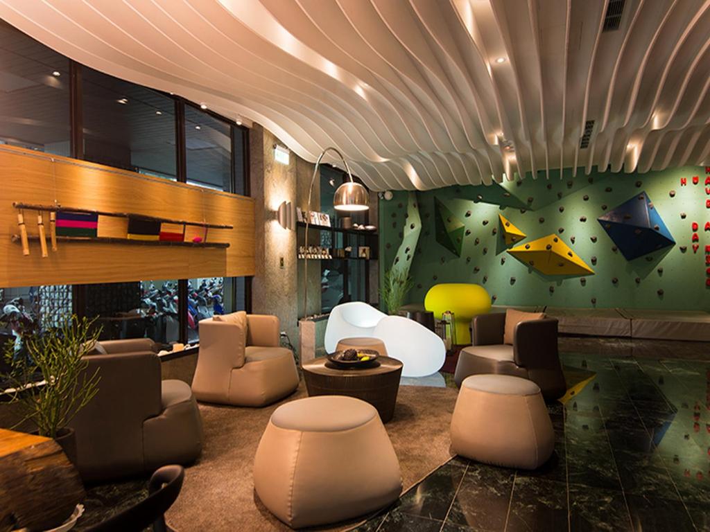 Istumisnurk majutusasutuses Hotelday+ Hualien