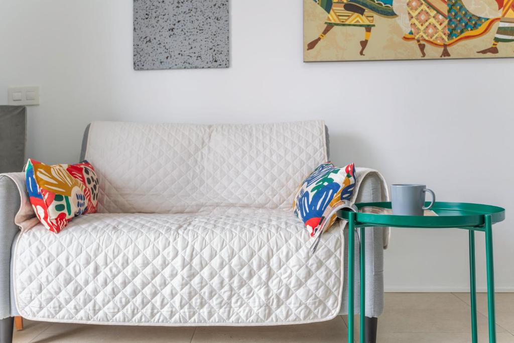 A seating area at Apartment Fantastico 2