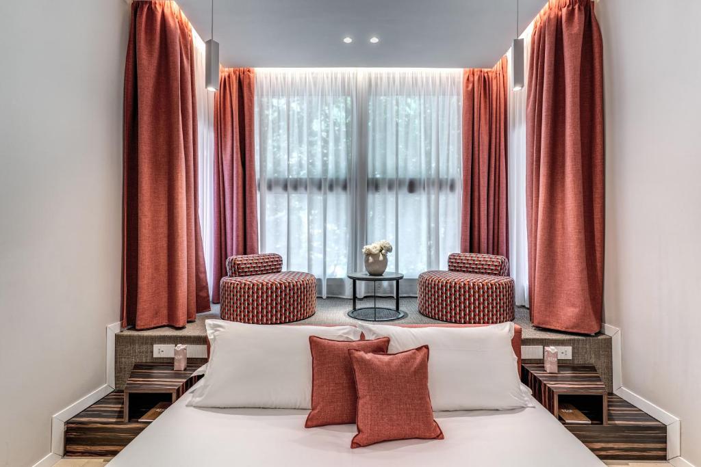 Posezení v ubytování Parioli Cube Hotel