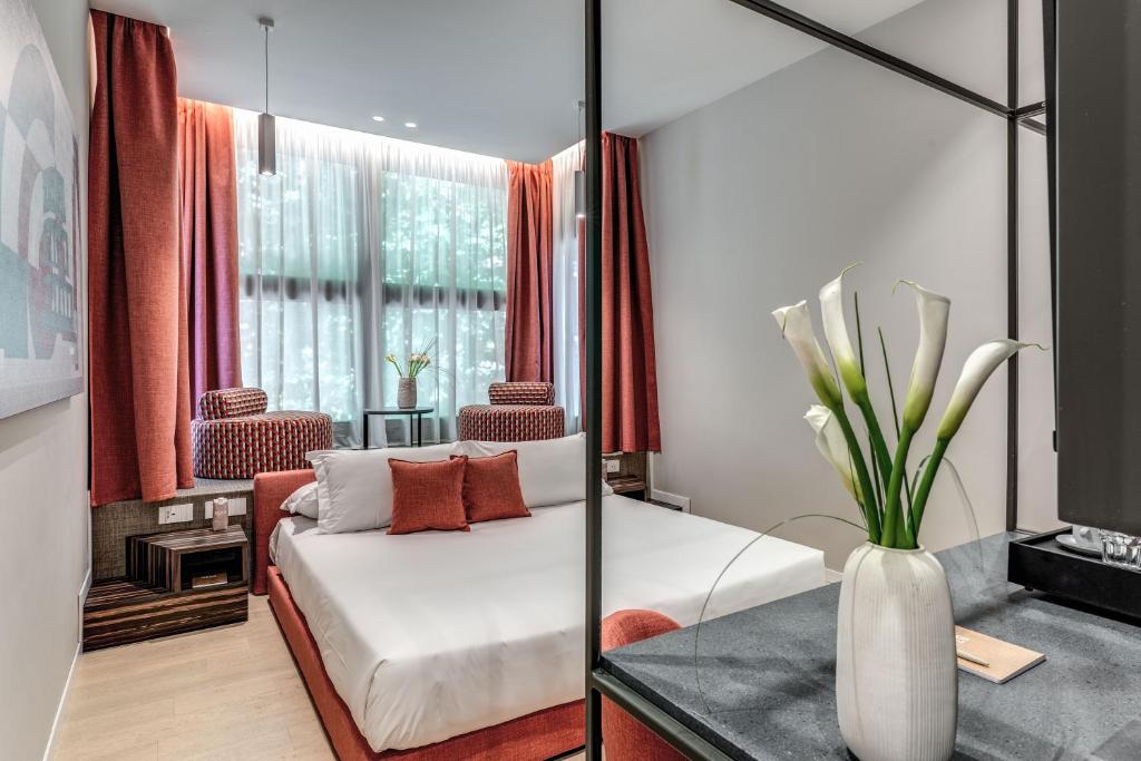 Posezení v ubytování Parioli Cube Hotel