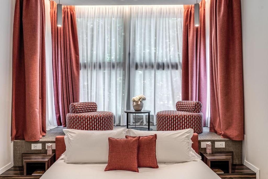 Posezení v ubytování Parioli Cube Hotel