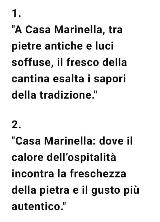 Bed & Breakfast Casa Marinella