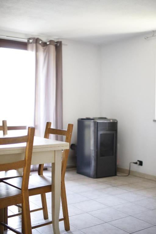 Posezení v ubytování La Maison Jaune