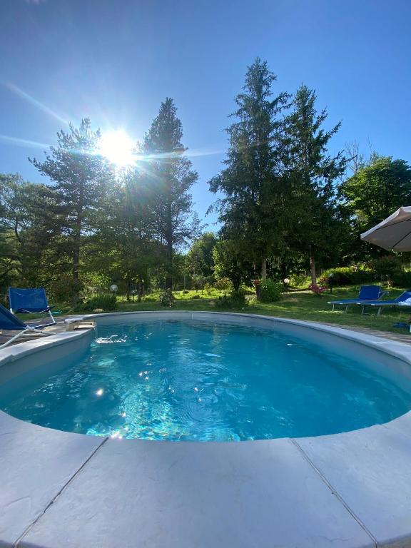 Bazén v ubytování Bed And Breakfast Margherita & Home Restaurant nebo v jeho okolí