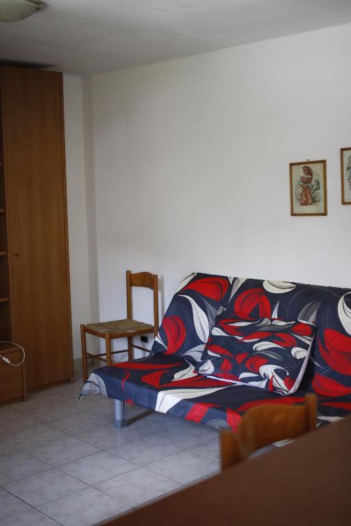 Posezení v ubytování La Maison Jaune