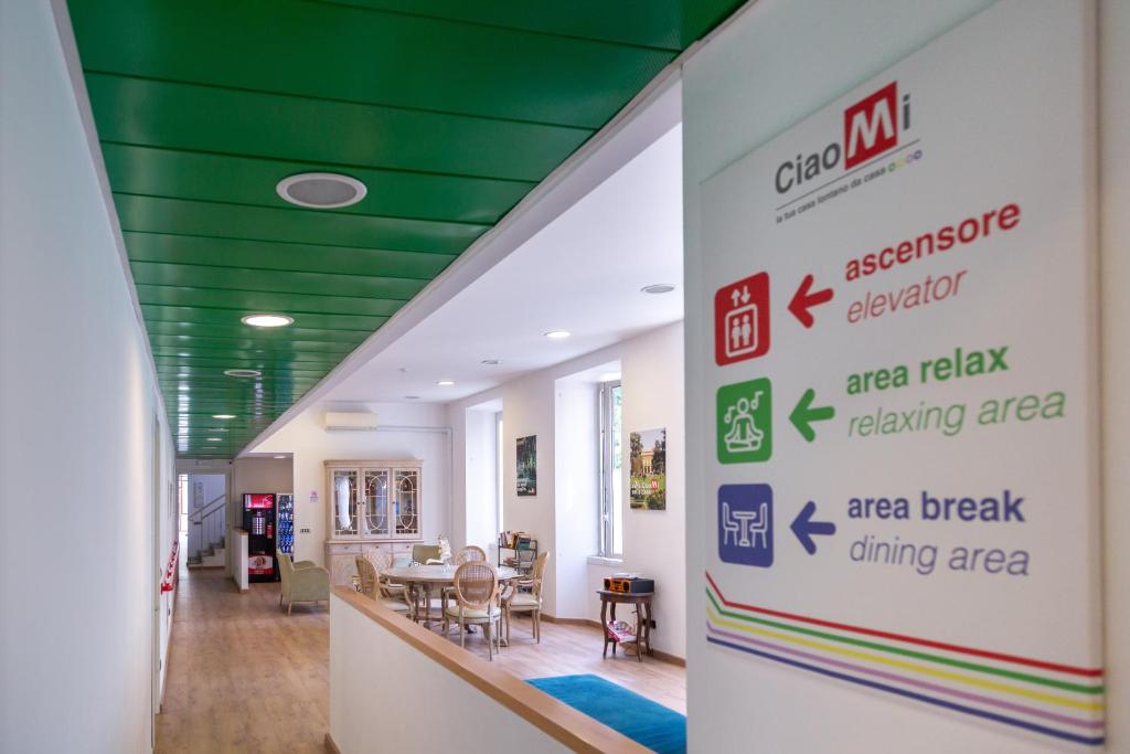 Certifikát, hodnocení, plakát nebo jiný dokument vystavený v ubytování CiaoMi - Hostel & Long Stay - Milano Niguarda & Bicocca