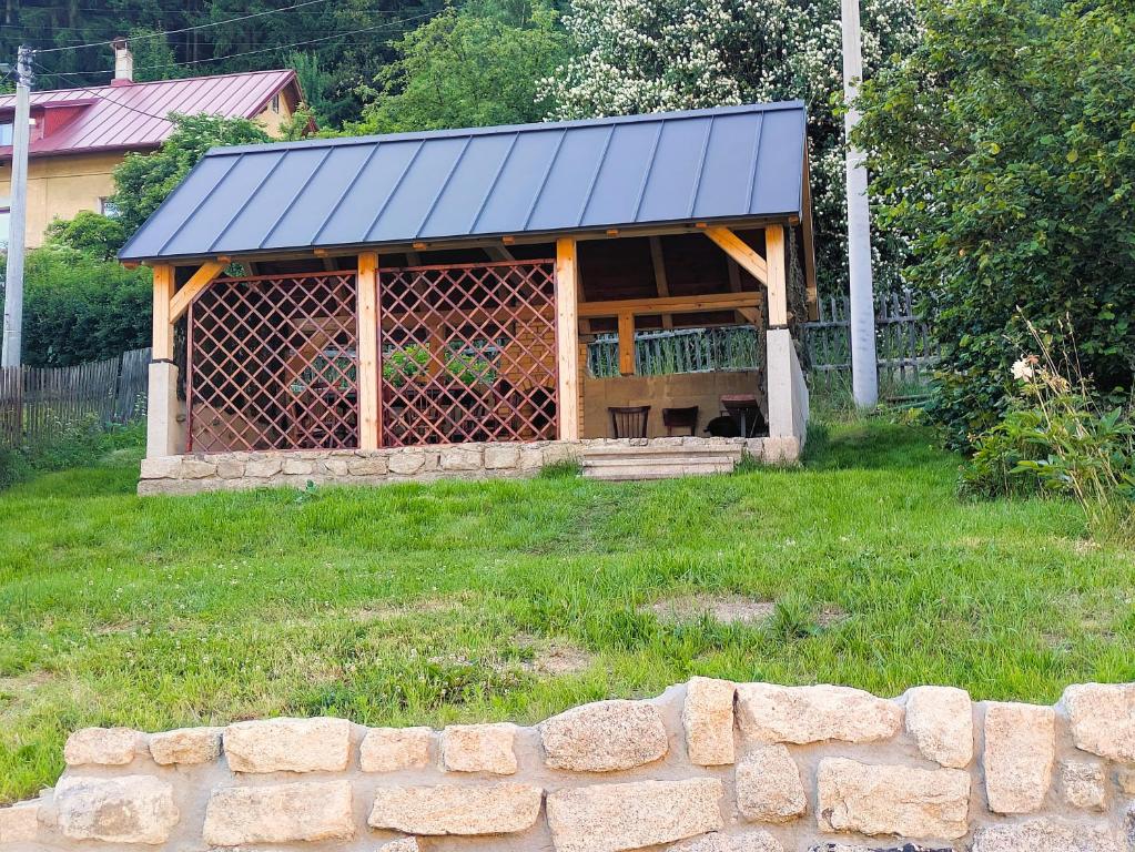 Ogród w obiekcie Holiday house Vedle