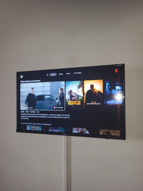 TV a/nebo společenská místnost v ubytování Serenity Tartane