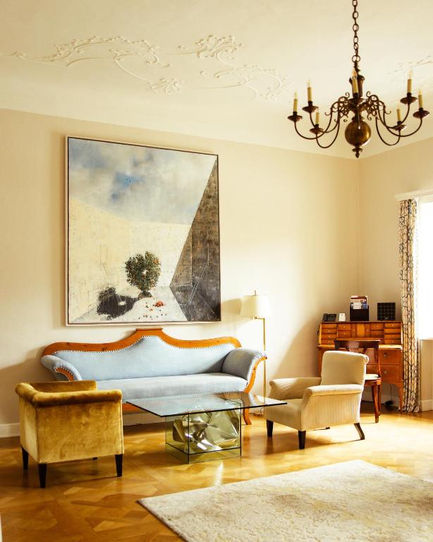 Ruang duduk di Schlossberghotel