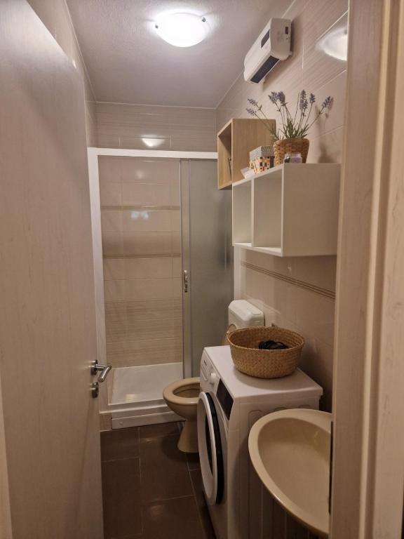 Łazienka w obiekcie Apartman Ruza