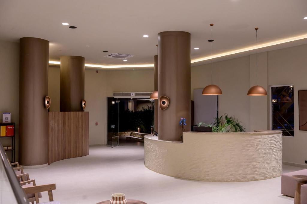 Vstupní hala nebo recepce v ubytování Zeus Hotels Ydoria Resort