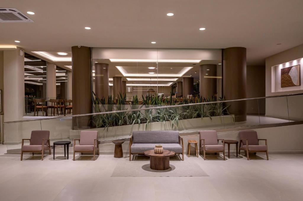 Posezení v ubytování Zeus Hotels Ydoria Resort