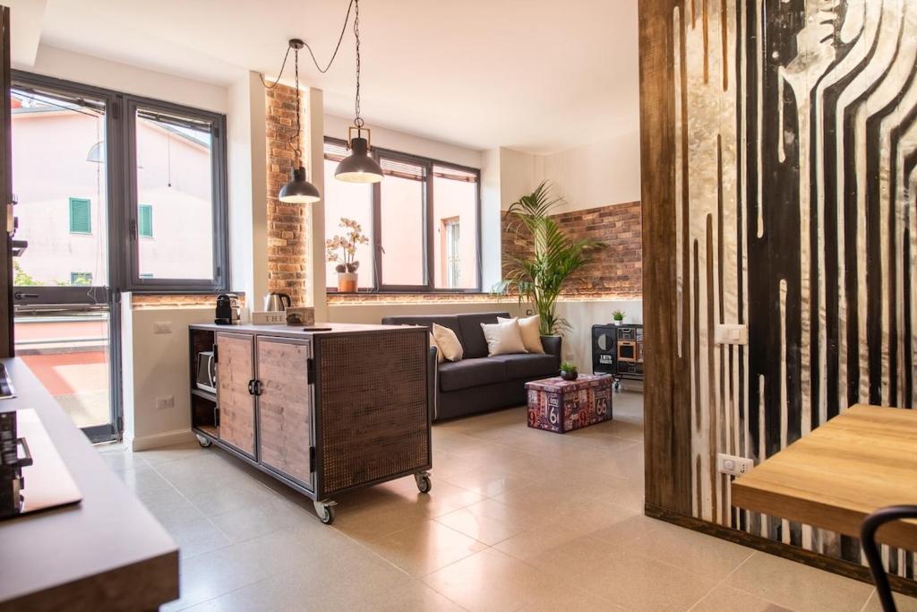 Χώρος καθιστικού στο Wild Loft 20' Milan, 15 RHO-FIERA & MXP