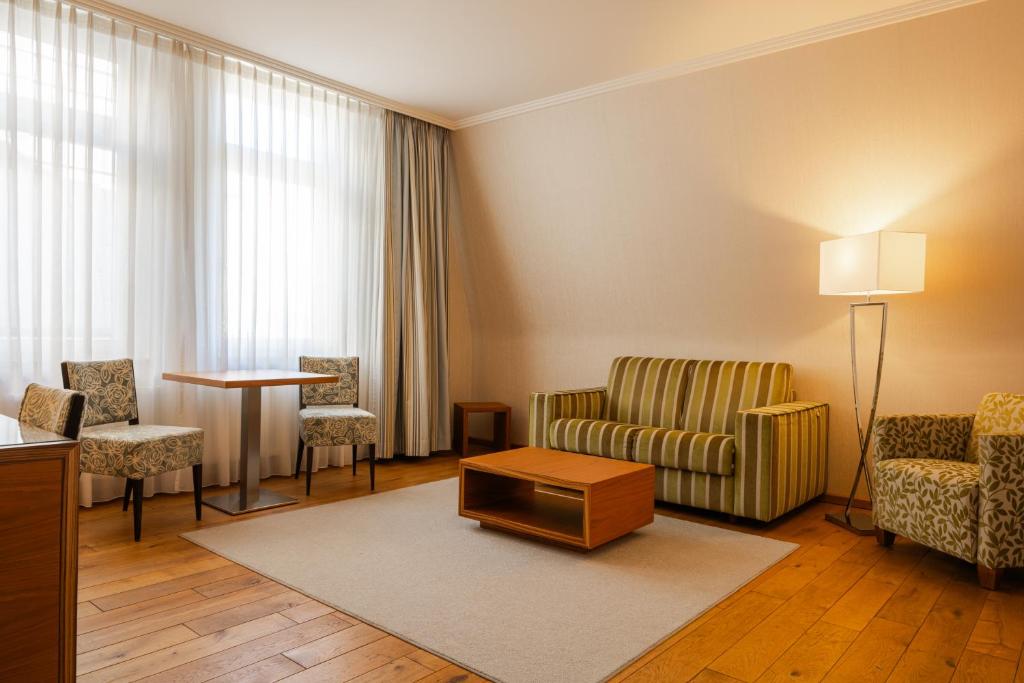 Posezení v ubytování Gästehaus Heinrich Schüchtermann