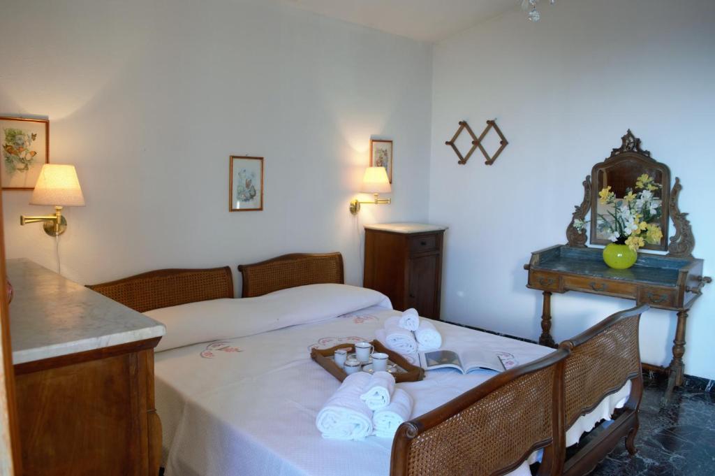 Posteľ alebo postele v izbe v ubytovaní Chalet Villa Ornella