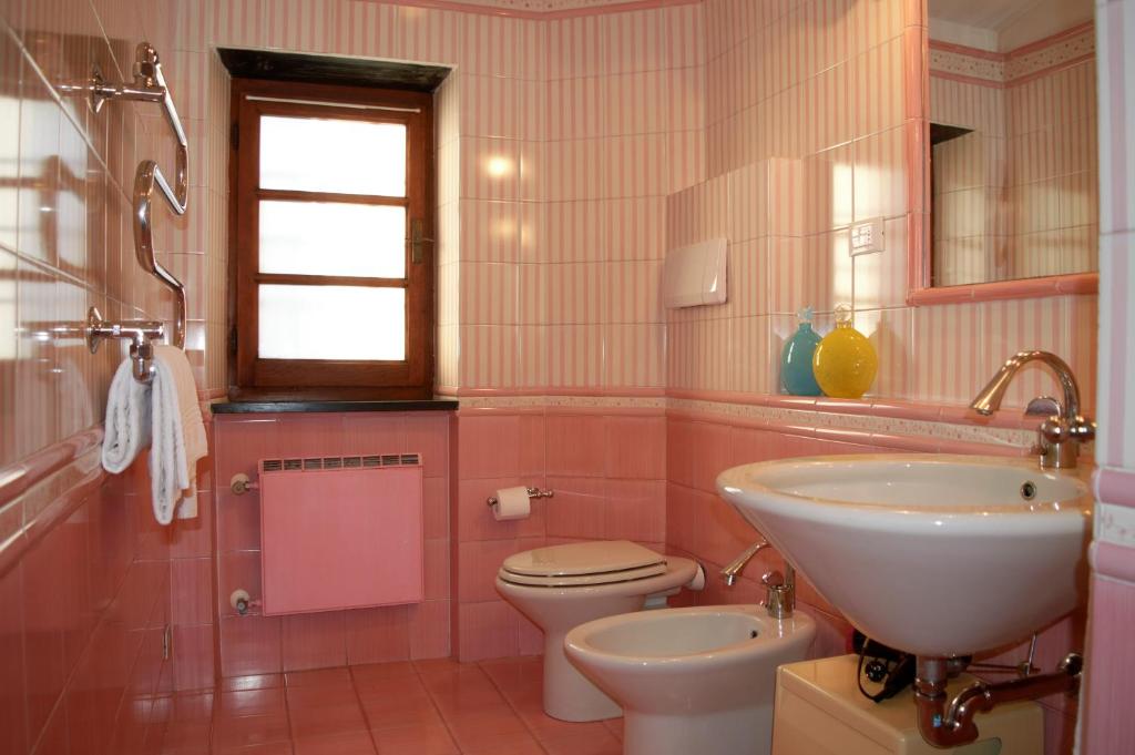 Kúpeľňa v ubytovaní Chalet Villa Ornella