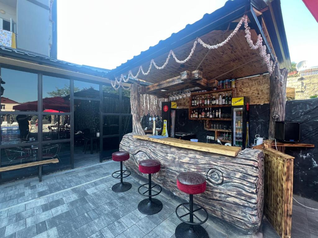 Lounge nebo bar v ubytování Grand Hotel Kobuleti
