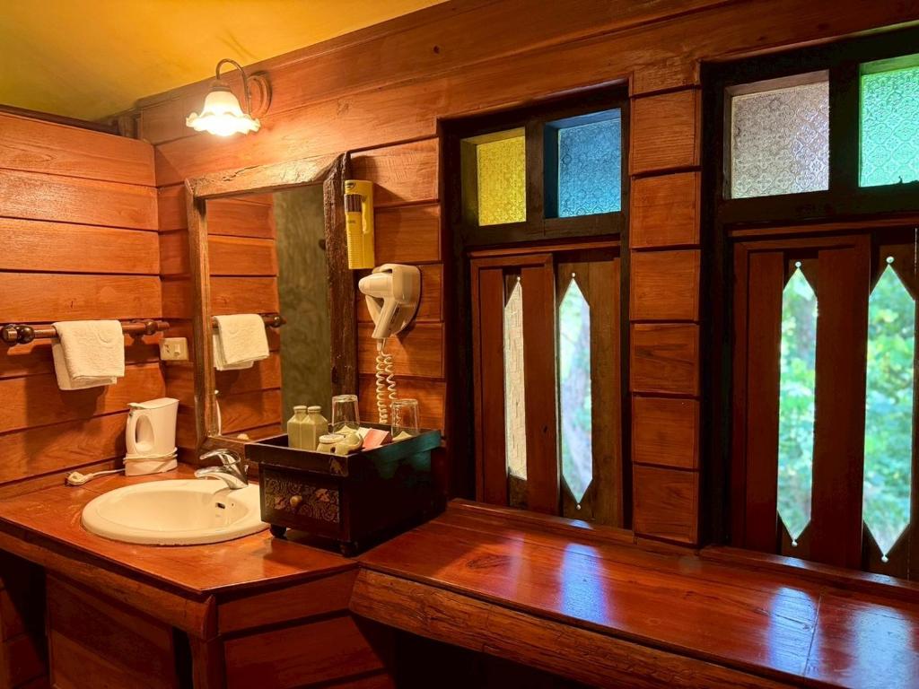 Koupelna v ubytování Baan Krating Pai Resort - SHA Plus