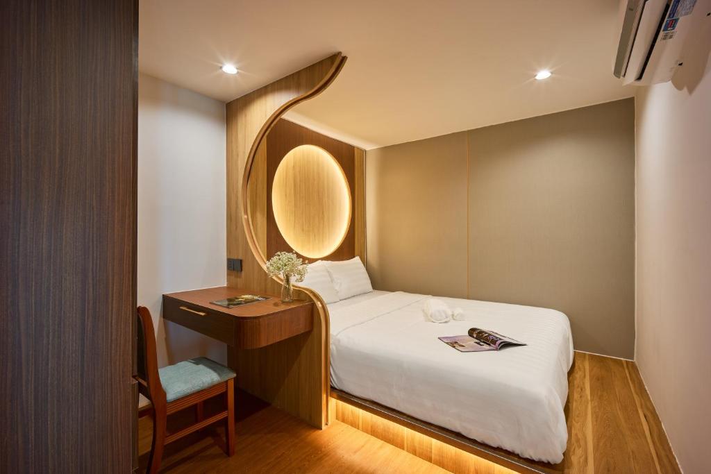 Postel nebo postele na pokoji v ubytování Elite Luxury Hotel