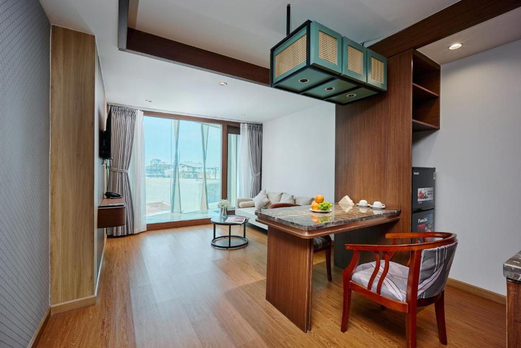 Posezení v ubytování Elite Luxury Hotel
