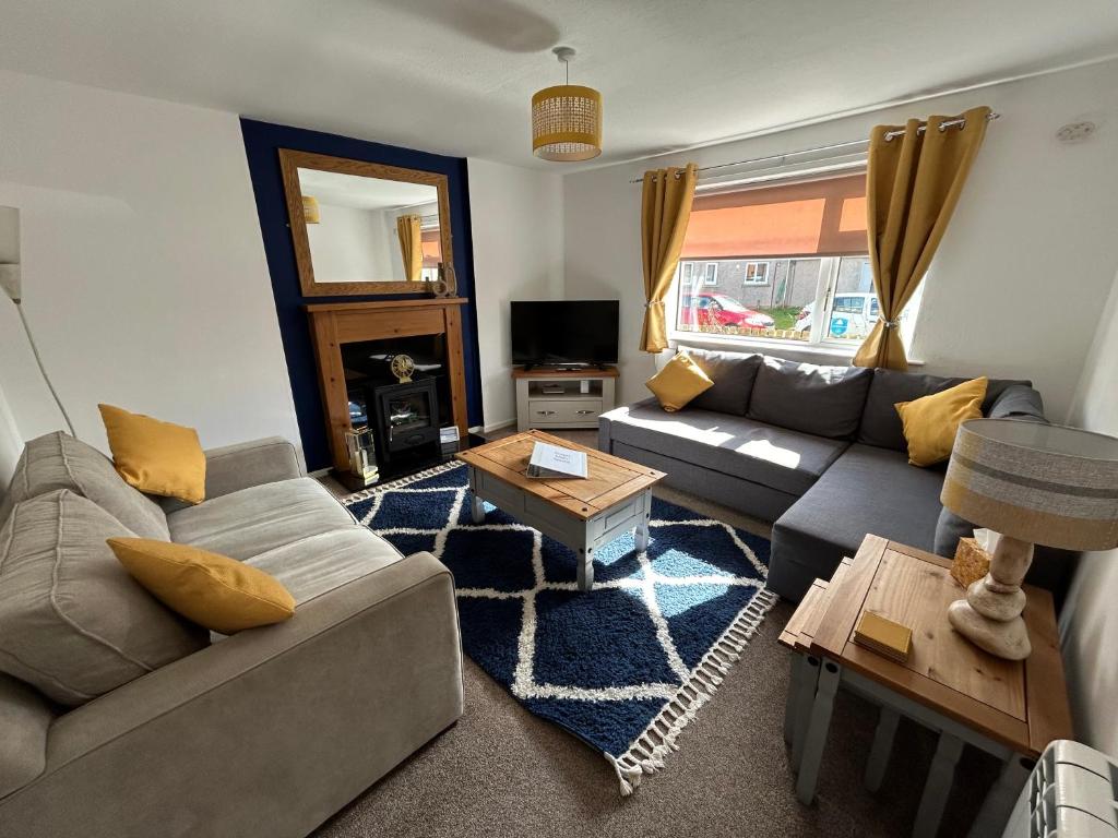 Istumisnurk majutusasutuses Cosy Flat Close to City Centre Ideal for Families