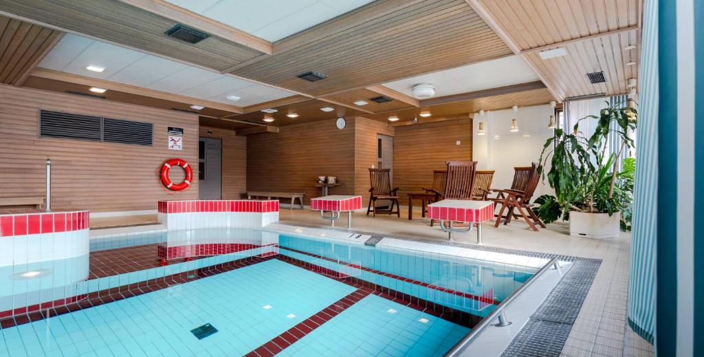 Bazén v ubytování Lapland Hotels Hetta nebo v jeho okolí