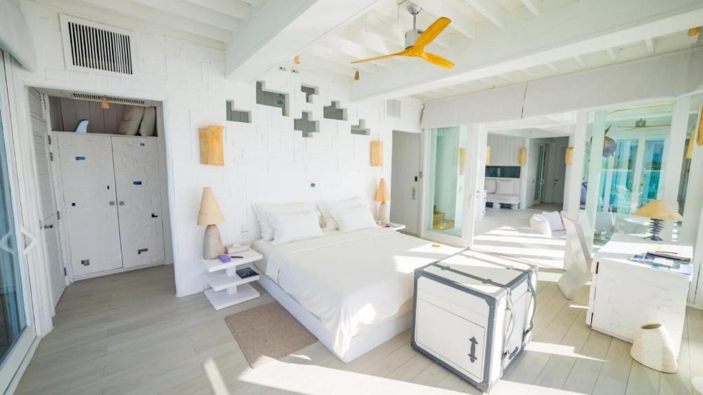 Postel nebo postele na pokoji v ubytování Aluoly 23 Private Resort