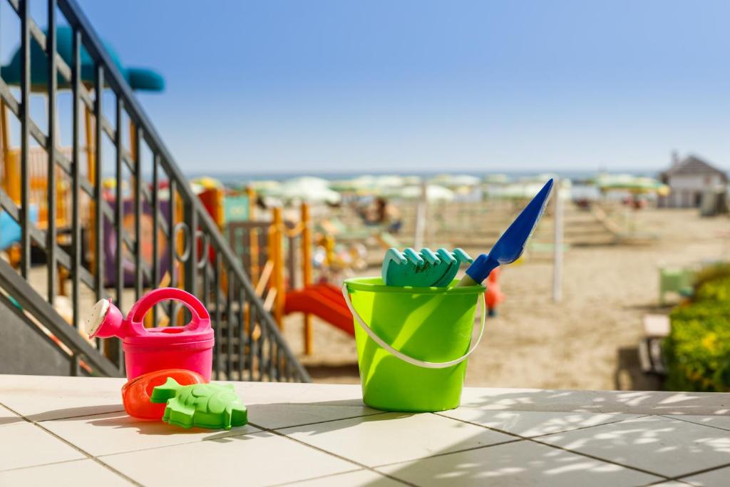 Fotografie z fotogalerie ubytování Albergo Roma Spiaggia v Rimini