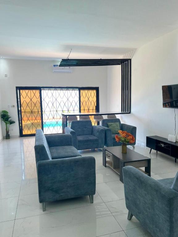 Posezení v ubytování Horizon bleue