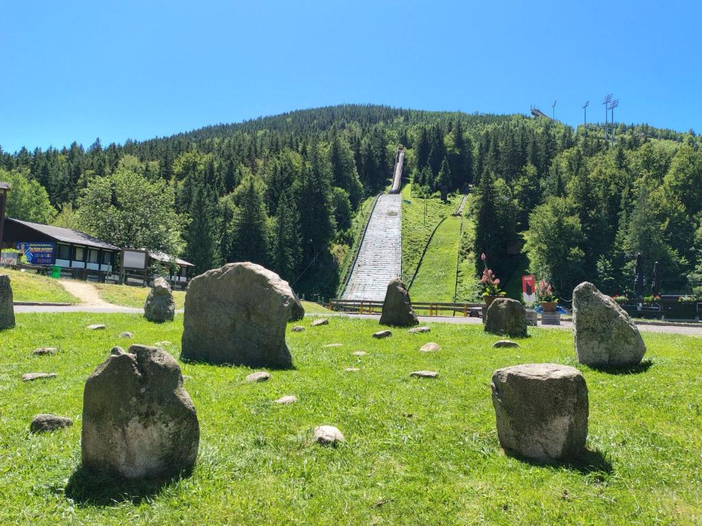 Příroda nedaleko apartmánu