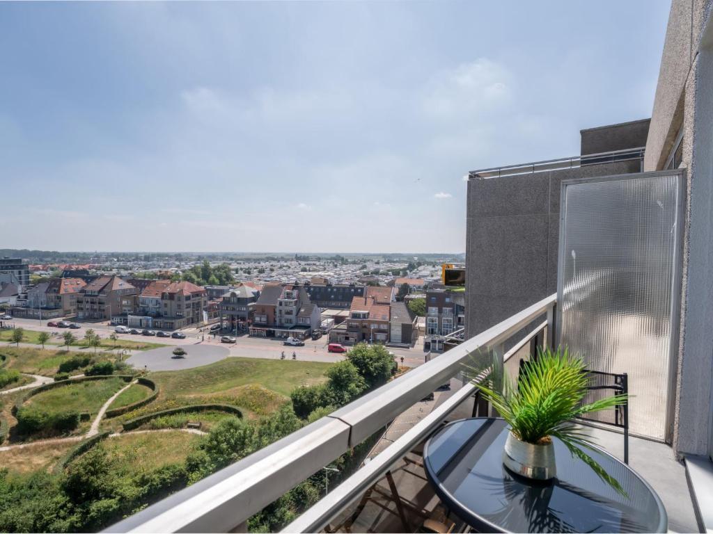 Balkón nebo terasa v ubytování Studio Studio Zeezicht by Interhome
