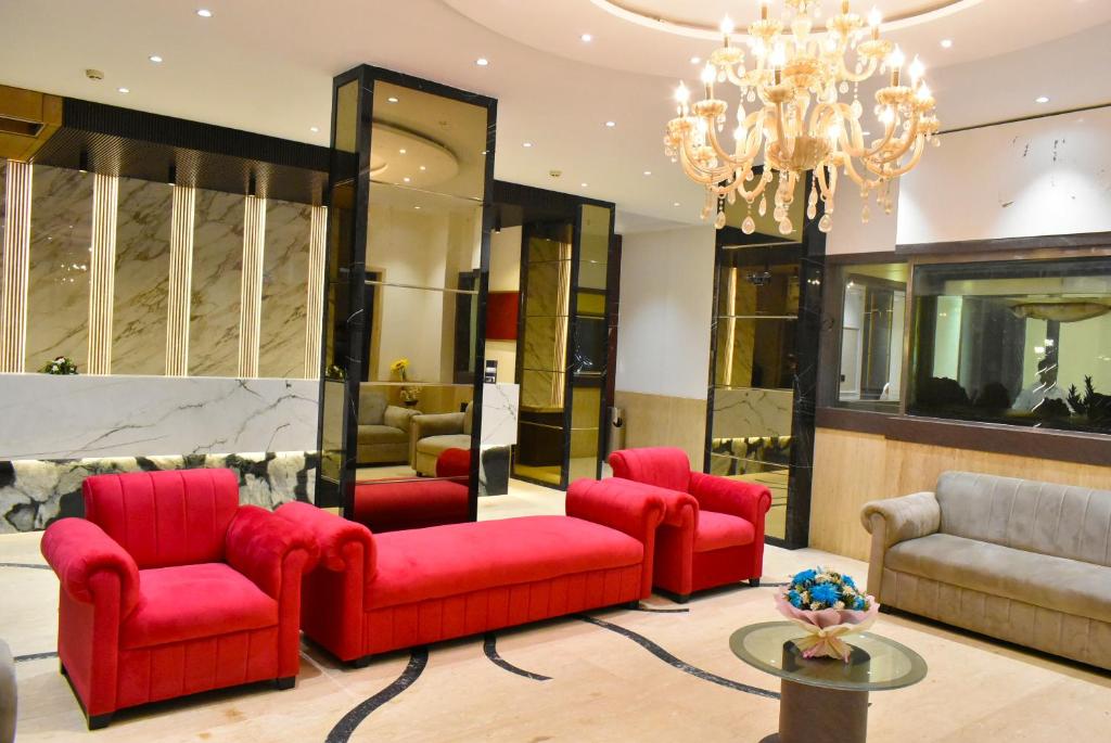 Posezení v ubytování HOTEL SUPREME (VASCO)