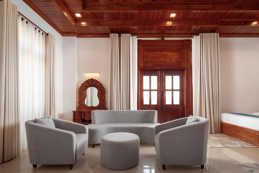 Posezení v ubytování Seyna Residence