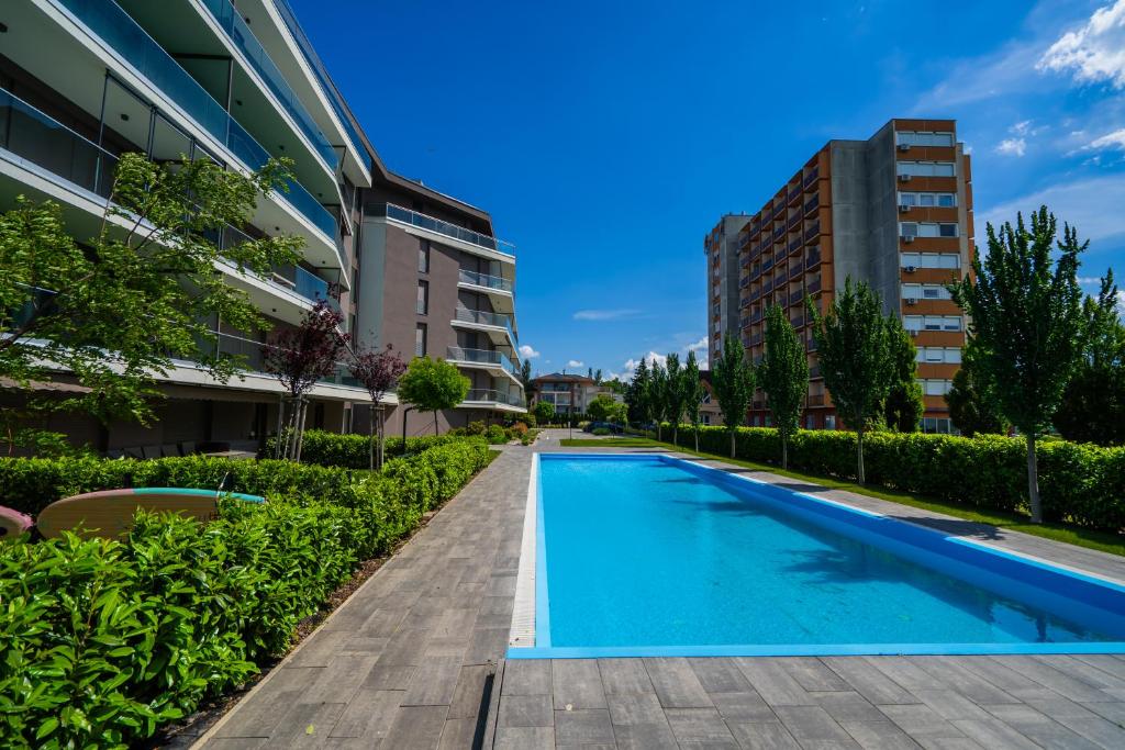 The swimming pool at or close to MyFlat Coral Beach Apartment