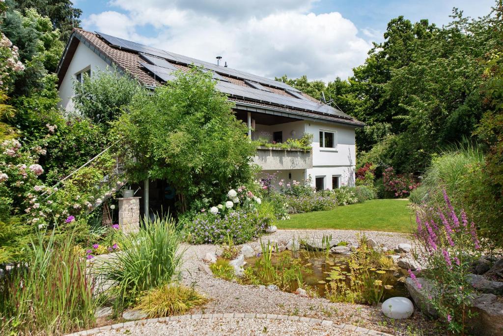 Zahrada ubytování Ferienwohnung mit 100qm mit Garten