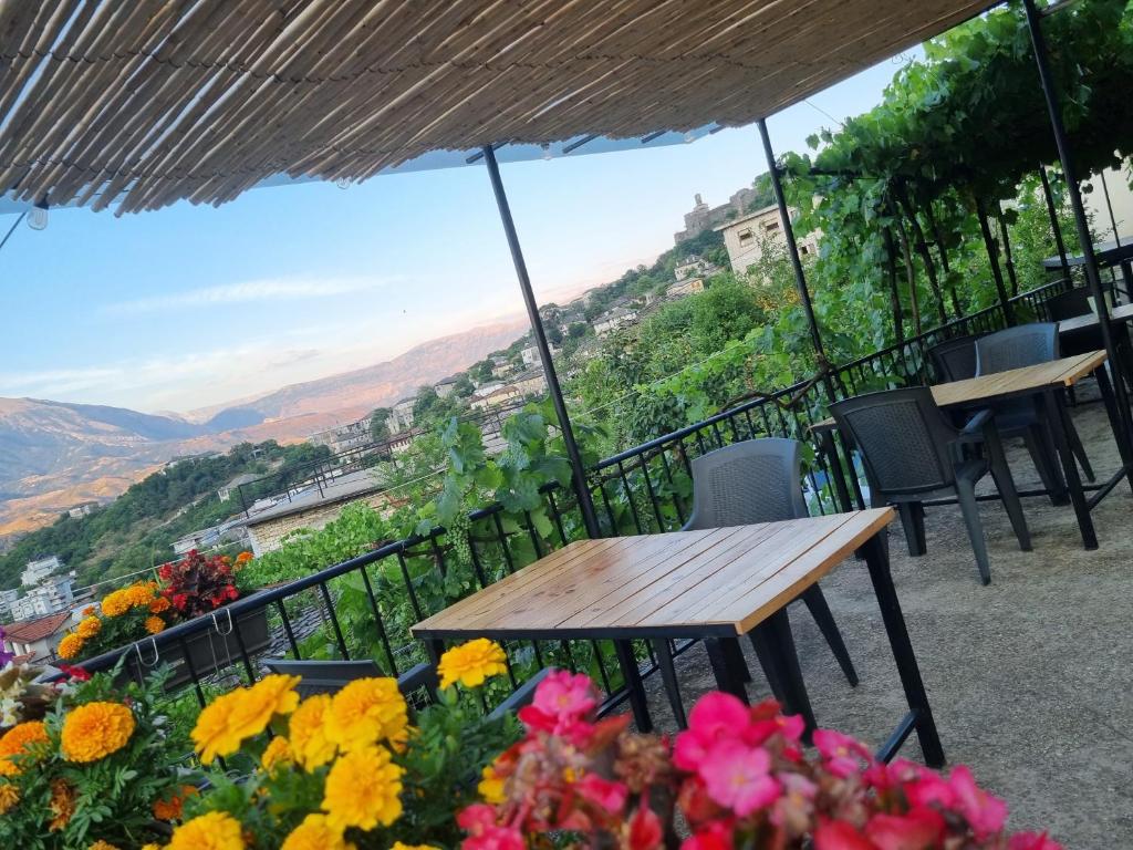Nespecifikovaný výhled na hory nebo výhled na hory při pohledu z bed and breakfast